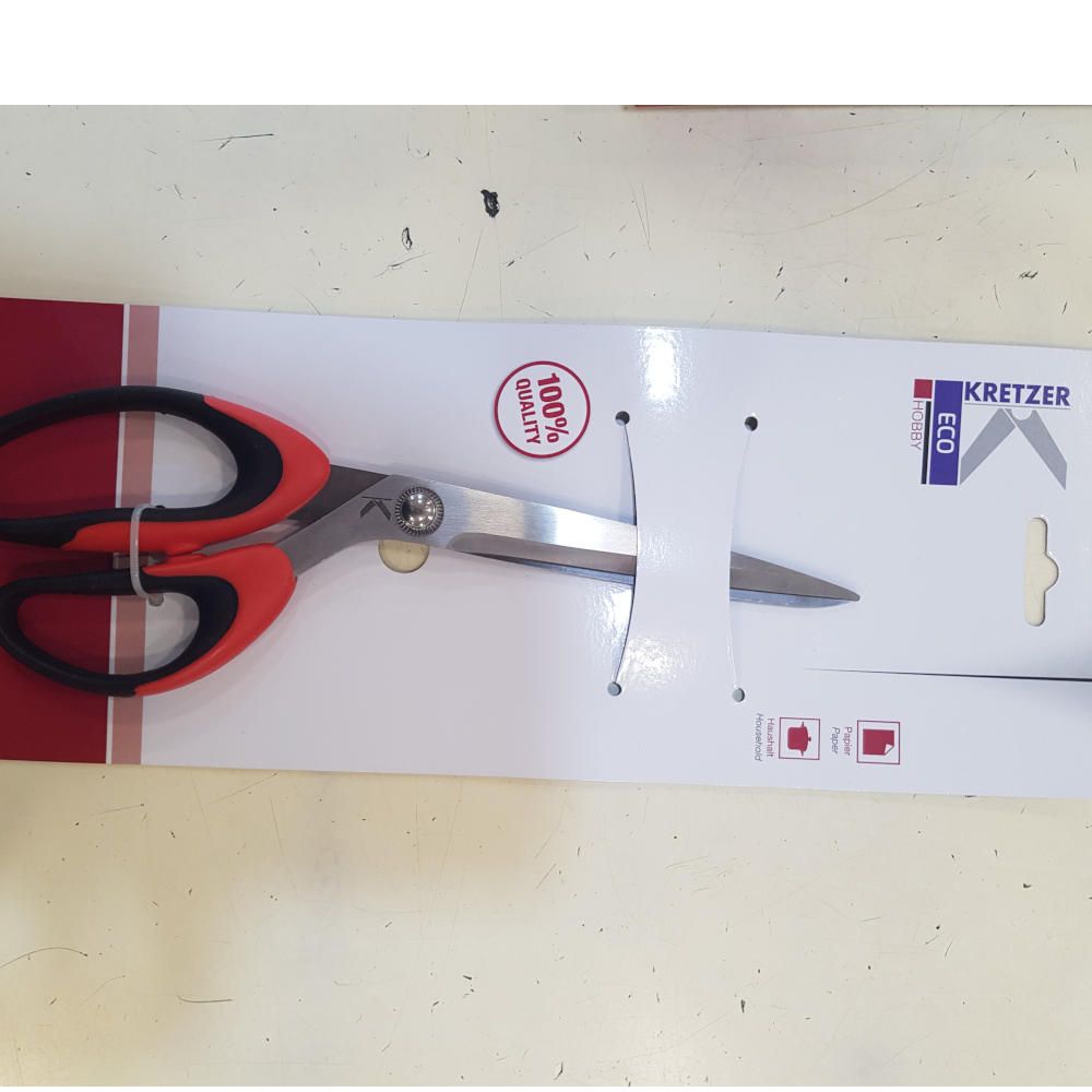 KRETZER Ψαλίδι Ραπτικής 22cm πλαστική λαβή