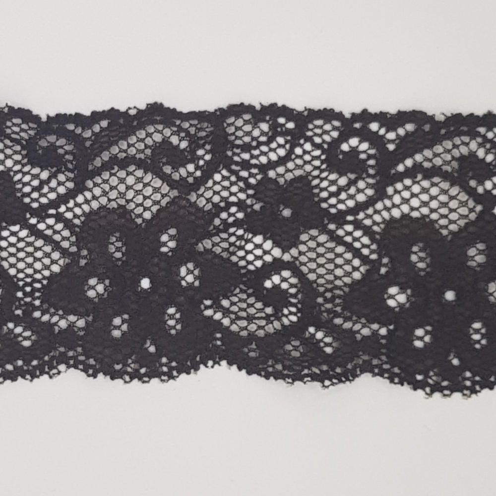 Δαντέλα Συνθετική Ελαστική Μπλε Σκούρο 5cm