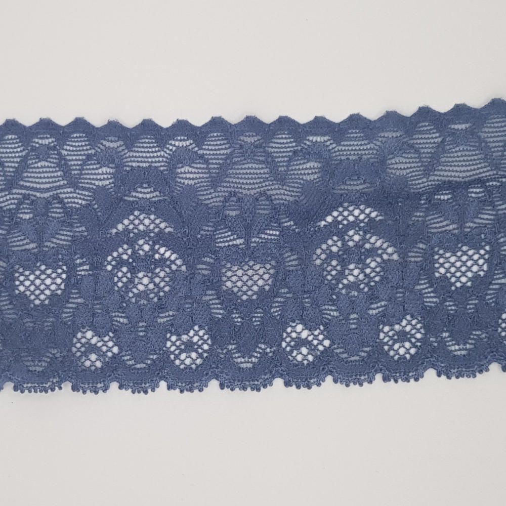 Δαντέλα Συνθετική Ελαστική Ραφ Τζην 7cm