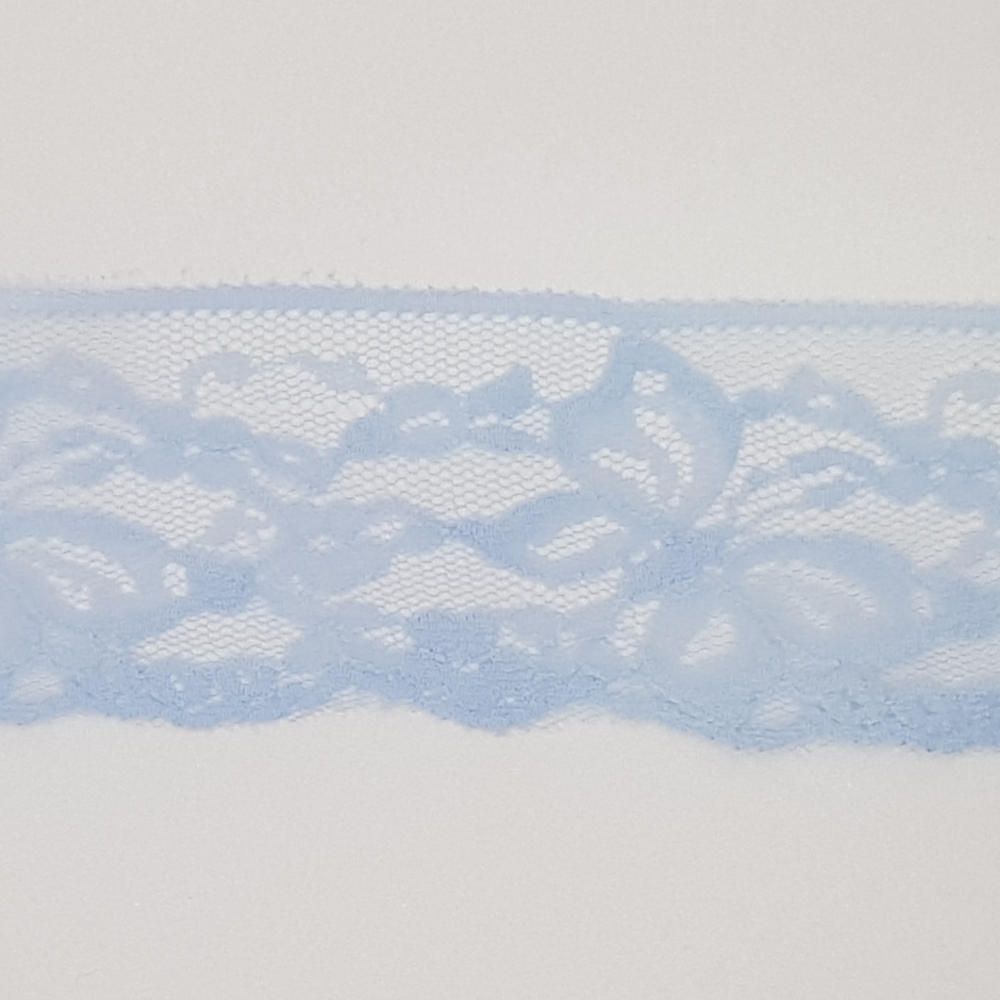 Δαντέλα Συνθετική Σταθερή Θαλασσί 3.5cm