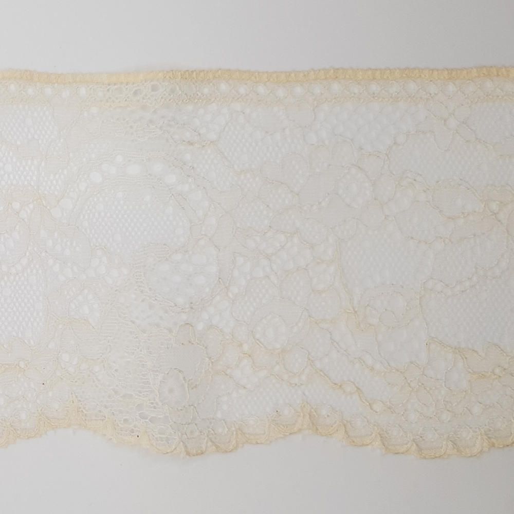 Δαντέλα Συνθετική Κρεμ 12cm